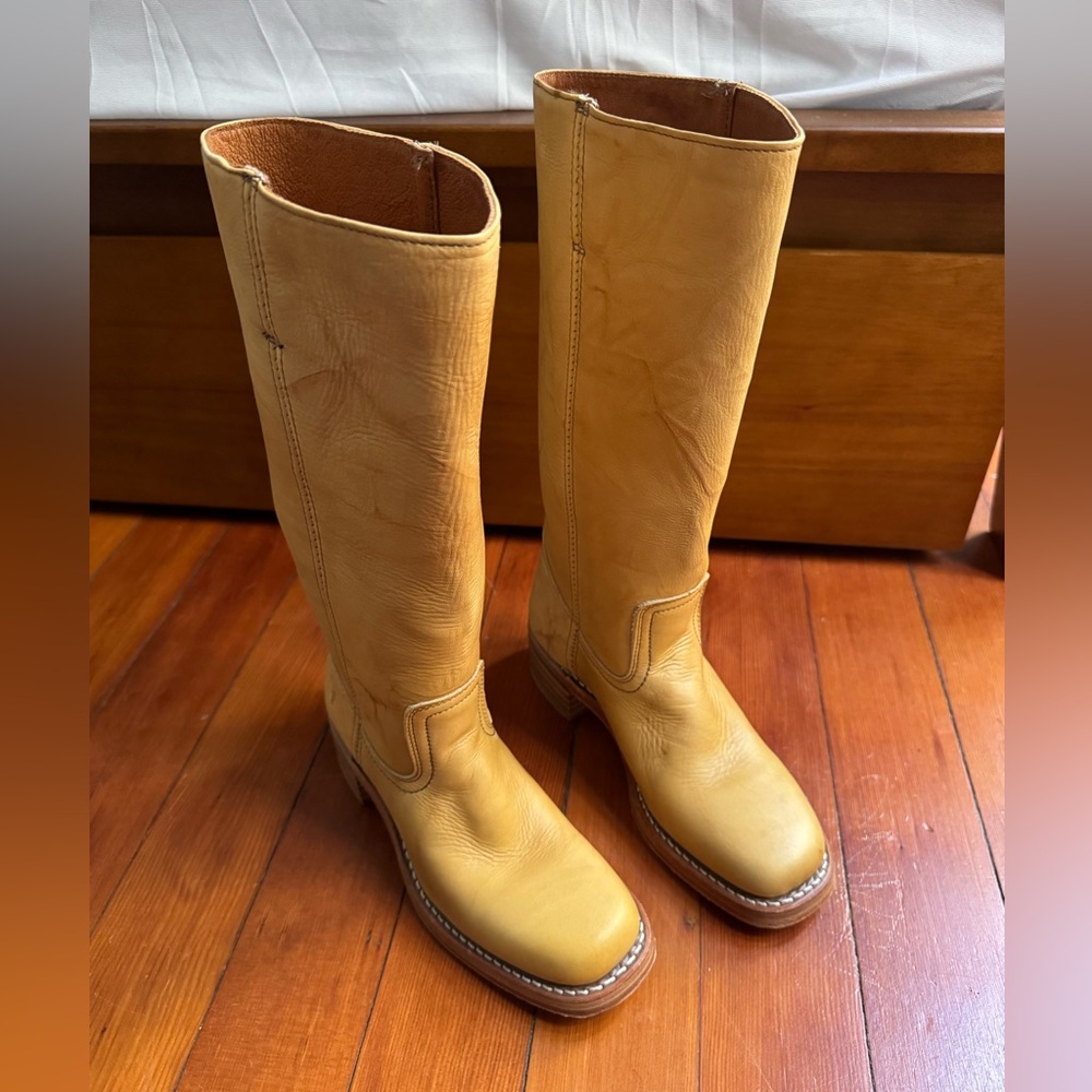 NWT Frye 14L Campus Squared Toe Boot Women 6.5